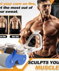 عجلة التمارين الرياضية بشاشة رقميه