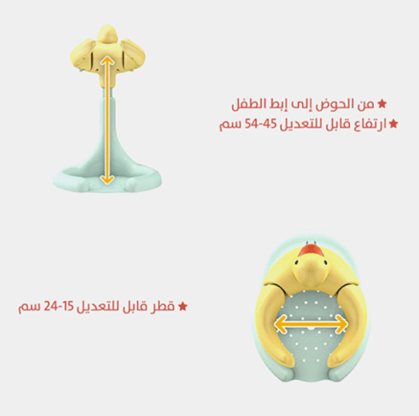 ⁦استاند استحمام للأطفال⁩ - الصورة ⁦4⁩