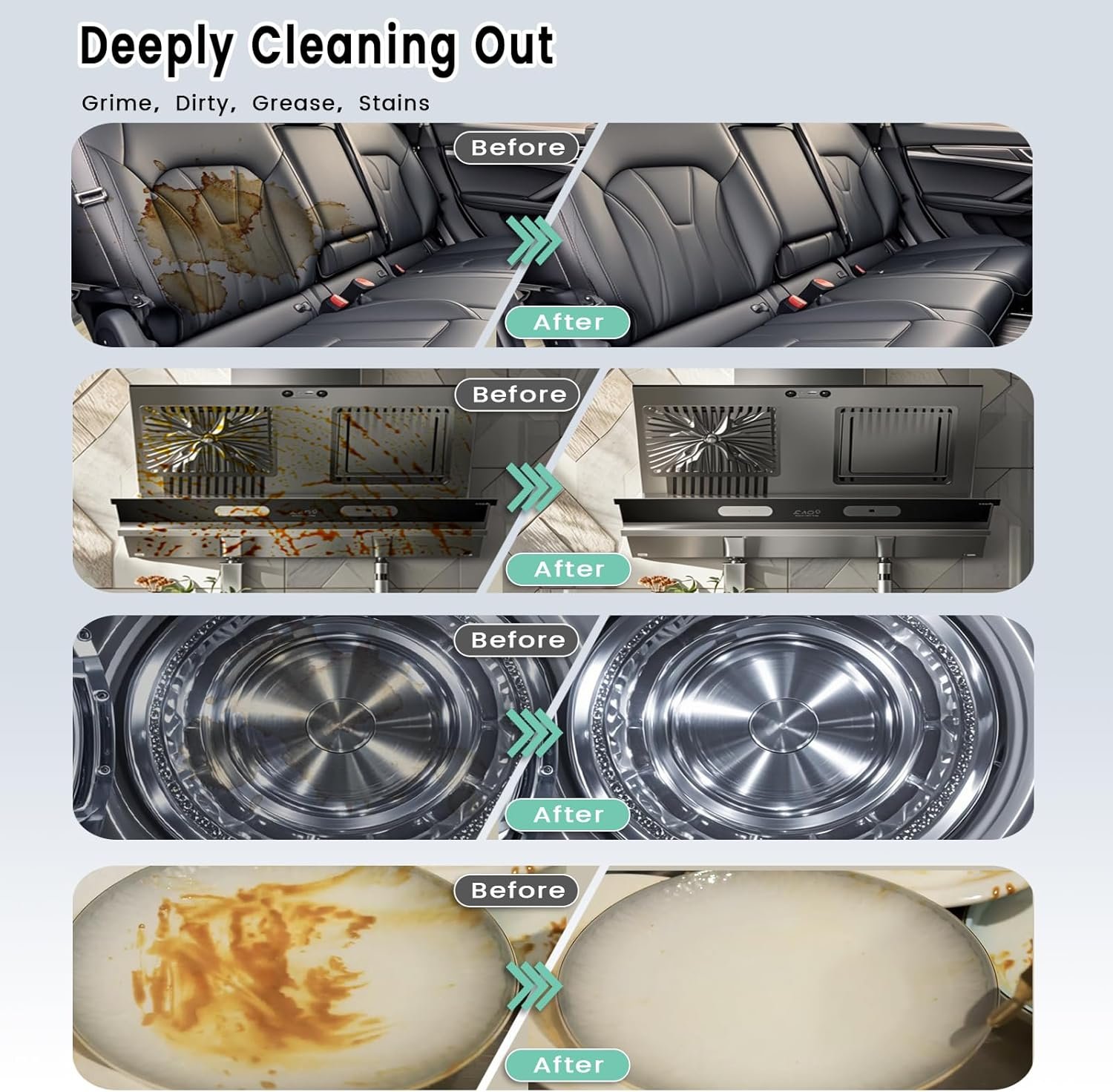 جهاز التنظيف والتعقيم بالبخار 6x1 بقوة 2500 واط - الصورة 3